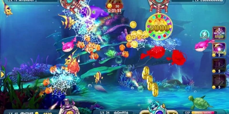 Bắn cá là sảnh game được ưa chuộng nhất trên nhà cái SHBET