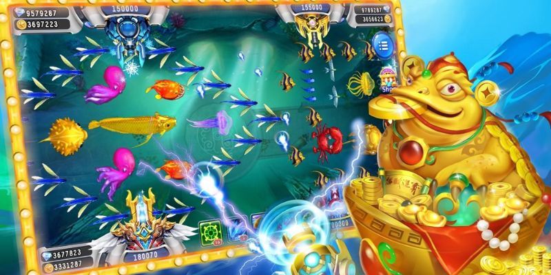 Kho vũ khí phong phú và nhiệm vụ đầy thách thức trong game bắn cá h5 đổi thưởng